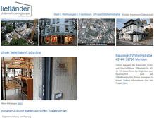 Tablet Screenshot of lieflaender.com